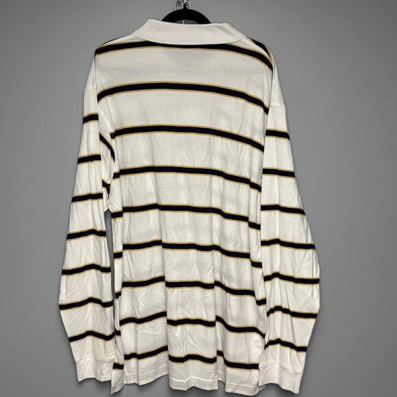 NWT Steve & Barry's Pique Polo Preppy Light Academia Y2K Mens Sz XXL - Picture 5 of 6